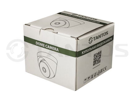 TSc-E2HDf купольная внутренняя мультиформатная камера видеонаблюдения Tantos