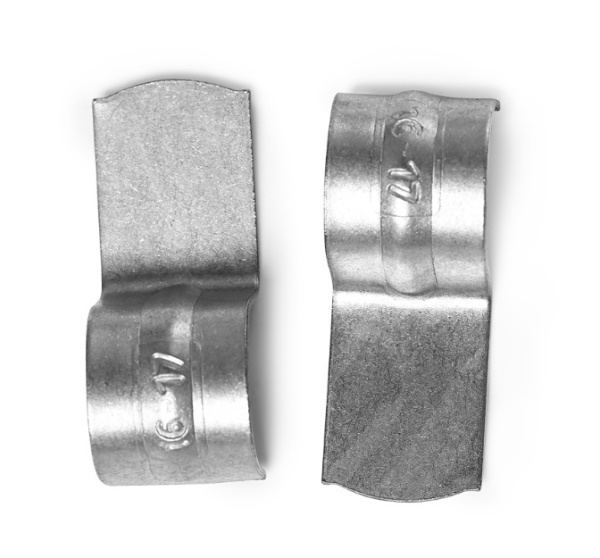 850-054 Скоба металлическая однолапковая 16-17 мм пр. (100 шт/уп) ПожТехКабель