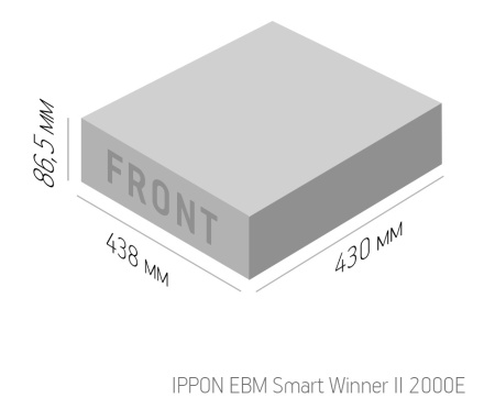 Ippon Smart Winner II 2000E BP аккумуляторная батарея