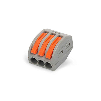 PR08.12588 СМК сечение 0,08 - 4 мм²  3-проводная серая (50 шт/уп) Промрукав