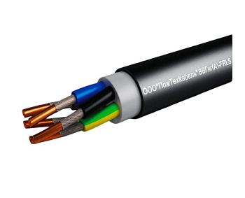 ВВГнг(А)-FRLS 3x2,5 (N,PE) -0,66кВ кабель силовой огнестойкий, не распространяющий горение ПожТехКабель