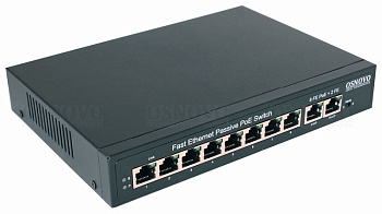 SW-21000/A (120W) 10 портовый пассивный PoE-коммутатор Osnovo