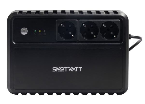 UPS SAFE 600 ИБП линейно-интерактивный, мощность 600/360 ВА/Вт, напольный SMARTWATT