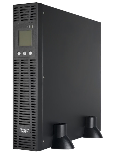 UPS SECURE EURO 1kVA L ИБП онлайн, чистый синус, мощность 1000/900 ВА/Вт, стоечный/напольный SMARTWATT