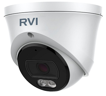 RVi-1NCEL2176 (2.8) white уличная купольная всепогодная IP-камера видеонаблюдения с встроенным микрофоном RVi