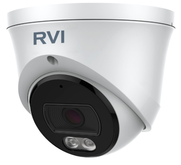 RVi-1NCEL2176 (2.8) white уличная купольная всепогодная IP-камера видеонаблюдения с встроенным микрофоном RVi
