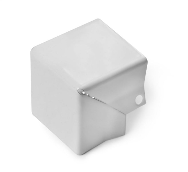 525-043 накладка 90 на угол плоский для ККМОМ 40х30 ПожТехКабель