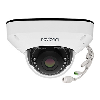 ULTRA 54M (ver.1005V) уличная купольная всепогодная IP-камера видеонаблюдения с встроенным микрофоном Novicam