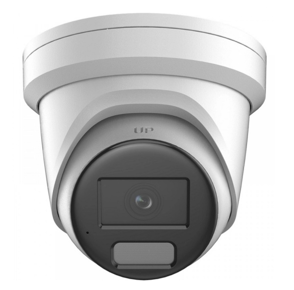 F-IC-2346CM(4mm) (Аналог DS-2CD2347G2H-LIU(4mm)(eF)) 4Мп уличная купольная IP-камера с гибридной Smart подсветкой  iFlow