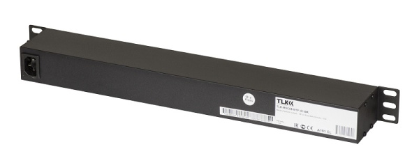 TLK-RSC08-MTF-01-BK блок электрических розеток 19", 10 А.