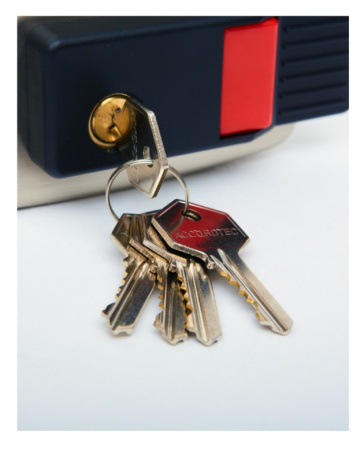 AT-EL101GF.2 (открывается внутрь, петли справа) (серебро) замок электромеханический накладной ACCORDTEC