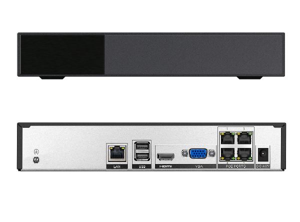 NR1604X-P4 (ver.3012V) 4-х канальный IP видеорегистратор c PoE Novicam