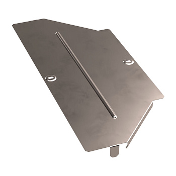 PR16.6112 крышка переходника симметричного Стандарт INOX (AISI 409) 500х300 Промрукав