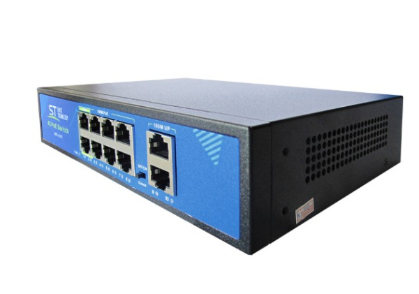 ST-S813POE (2M/150W/АB/2BT) PRO сетевой PoE коммутатор Space Technology