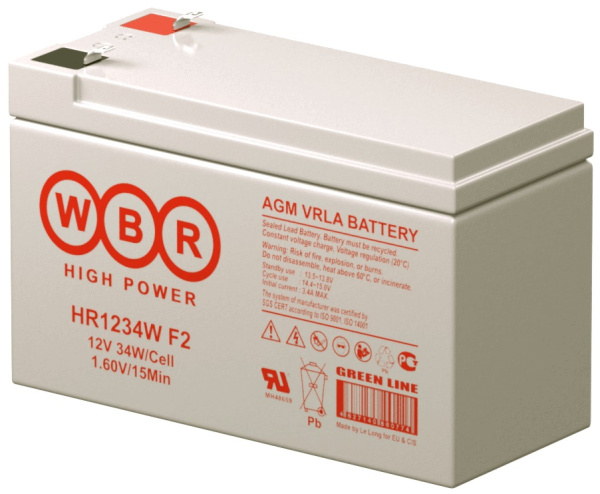 Аккумулятор WBR HR1234W  F2