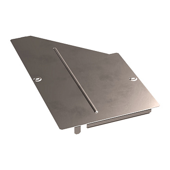 PR16.5914 крышка переходника правого Стандарт INOX (AISI 409) 500х300 Промрукав