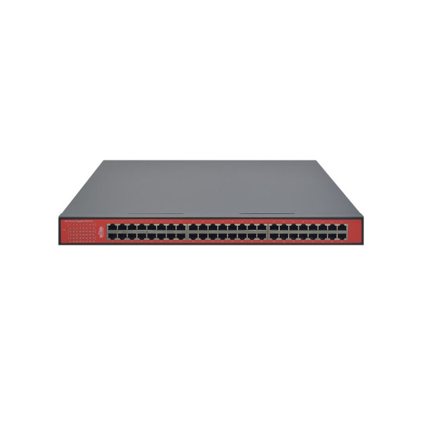 WI-PS348G коммутатор неуправляемый PoE 600Вт, порты 48 PoE GE, Wi-Tek