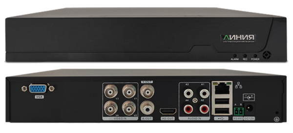Линия XVR 4S 4-х канальный мультиформатный видеорегистратор 