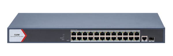 F-SW-EM626POE-VM/L коммутатор настраиваемый 24-х портовый PoE iFlow