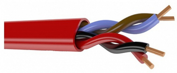 КПКВнг(А)-FRLS 2x2x0.5 кабель для систем ОПС и СОУЭ огнестойкий, с низким дымо и газовыделением СПКБ-Техно