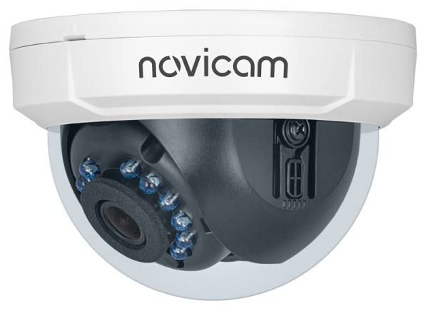 HIT 20 (ver.1463) купольная внутренняя мультиформатная камера видеонаблюдения Novicam