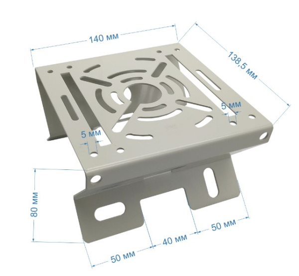 ST-BSS (версия 4) (С ХОМУТОМ) кронштейн одинарный малый универсальный Space Technology