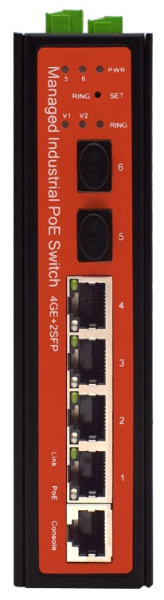 WI-PMS306GF-I промышленный управляемый L2 коммутатор