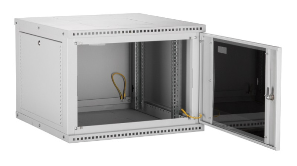 TWI-156060-R-G-GY настенный разборный шкаф TLK 19"; 15U