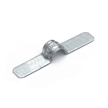 PR13.1977 скоба металлическая двухлапковая СМД d8-9 мм для монтажного пистолета (без отверстий) (100шт/2400шт уп/кор) Промрукав