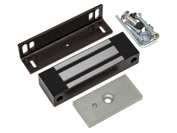 ML-300KB замок электромагнитный с уголком (коричневый) AccordTec