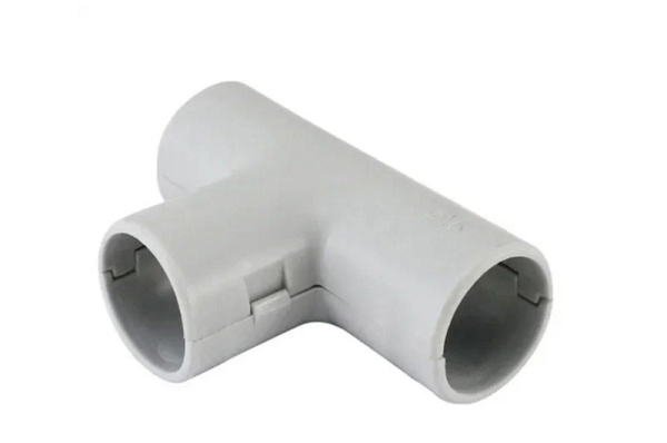 702-001 Тройник Т-образный соединительный для труб 16мм ПожТехКабель