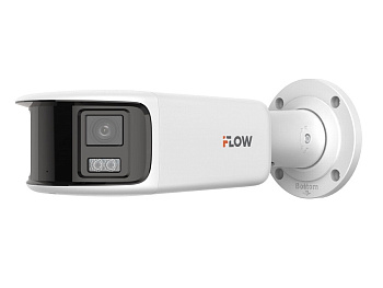 F-IC-2284PCMS/A (Аналог DS-2CD2T87G2P-LSU/SL(4mm)(C)) 8Мп уличная панорамная цилиндрическая IP-камера с Smart-подсветкой iFlow