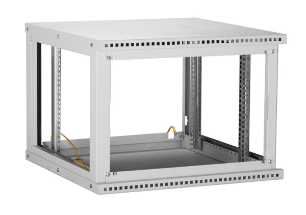 TWI-096060-R-G-GY настенный разборный шкаф TLK 19", 9U