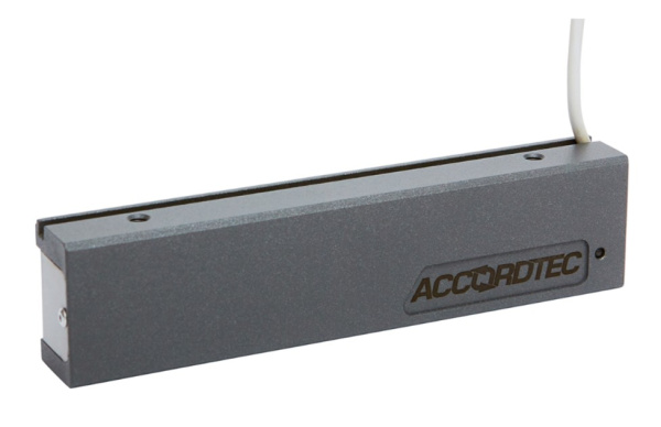 ML-200K-3 Premium Grey с планкой (серый) замок электромагнитный ACCORDTEC