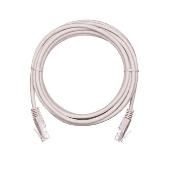 EC-PC4UE55B-BC-PVC-005-GY-10 шнур U/UTP 4 пары NETLAN