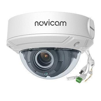 PRO 27 (ver.1378) уличная купольная всепогодная IP-камера видеонаблюдения Novicam