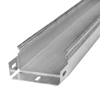 PR08.10636 лоток неперфорированный 300х150х3000 (2,0 мм) (3 м/уп) Промрукав