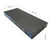 ST-S240POE (2G/2S/300W/А) PRO (версия 4) коммутатор на 24 PoE порта Space Technology