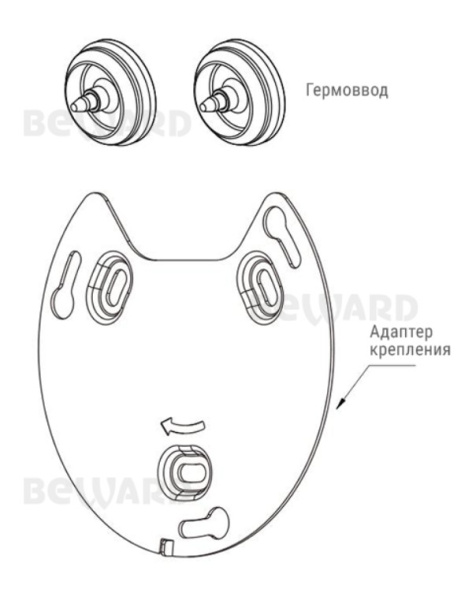 SV2012DB (3.6 мм) уличная купольная IP камера видеонаблюдения с встроенным микрофоном Beward