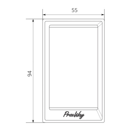 PW-101-Plus EH считыватель бесконтактный для proxi-карт и брелоков ProxWay