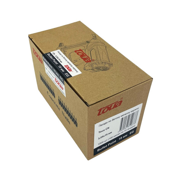 Гвоздь газовый 3.05x19 CN EG Bullet Point Toua 