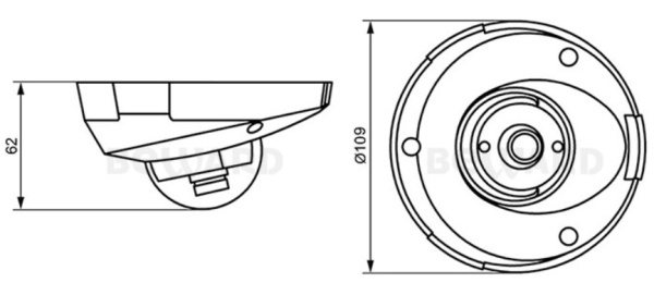B5320DMR уличная купольная IP камера видеонаблюдения Beward