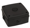 МК-1 PRO (черная) монтажная коробка для установки и подключения уличных видеокамер SLT