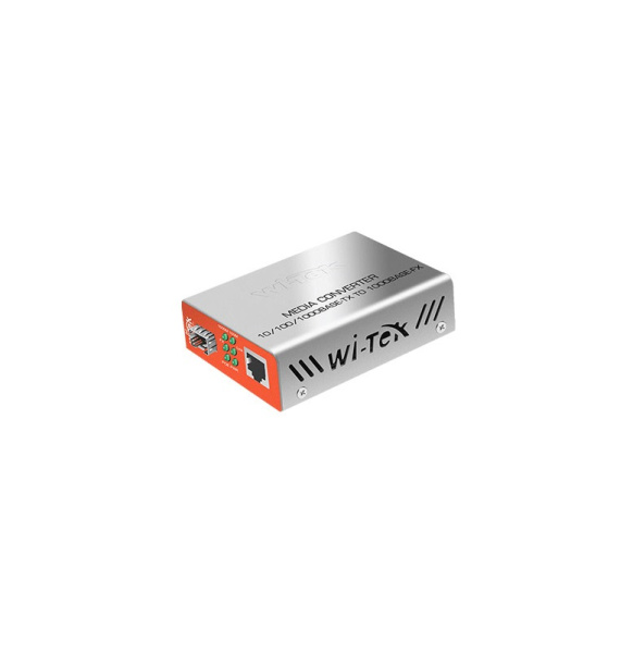 WI-MC111GP Медиаконвертер c PoE, 1000-Base-T/1000Base-FX с SFP-портом Wi-Tek