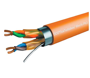 КИнг(А)-FRLS 2x2х0.50 кабель интерфейсный огнестойкий ПожТехКабель