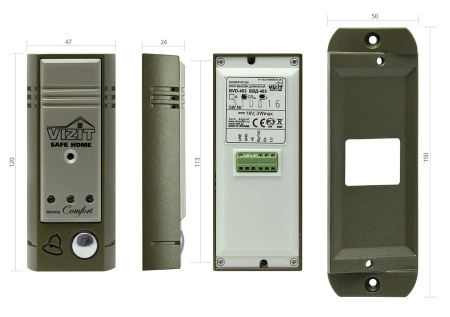 БВД-403CPL вызывная панель цветная