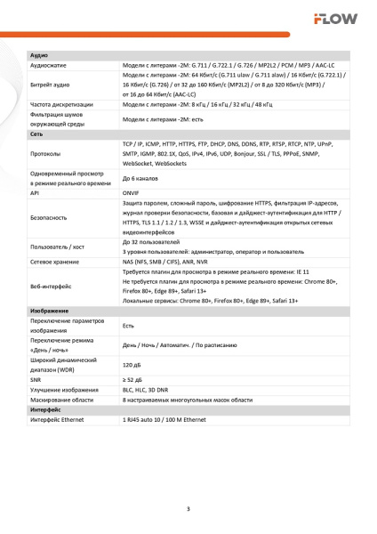 F-IC-2542C2MS(4mm) (Аналог DS-2CD2543G2-IS(4mm)) 4Мп уличная купольная IP-камера видеонаблюдения с гибридной Smart подсветкой iFlow